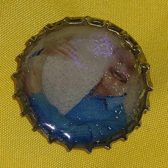 Mike Lindell Resin Bottle cap pin